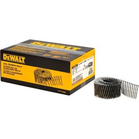 DEWALT Collated Framing Nail, 2-1/2 in L, Bright, 15 Degrees DWC8P99D